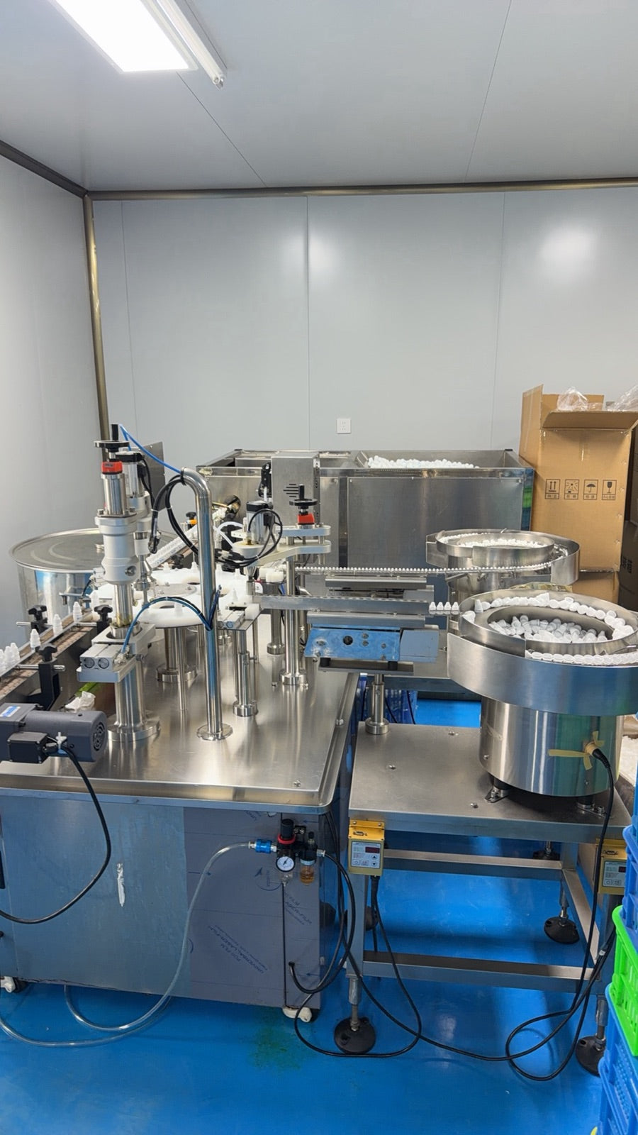 Bottle filling equipment