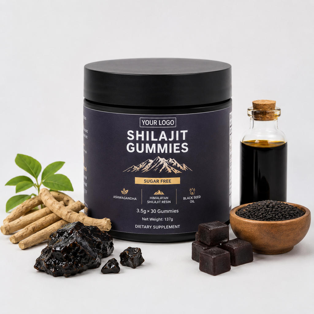 Shilajit Gummies 60 Count | Private Label OEM Supplement