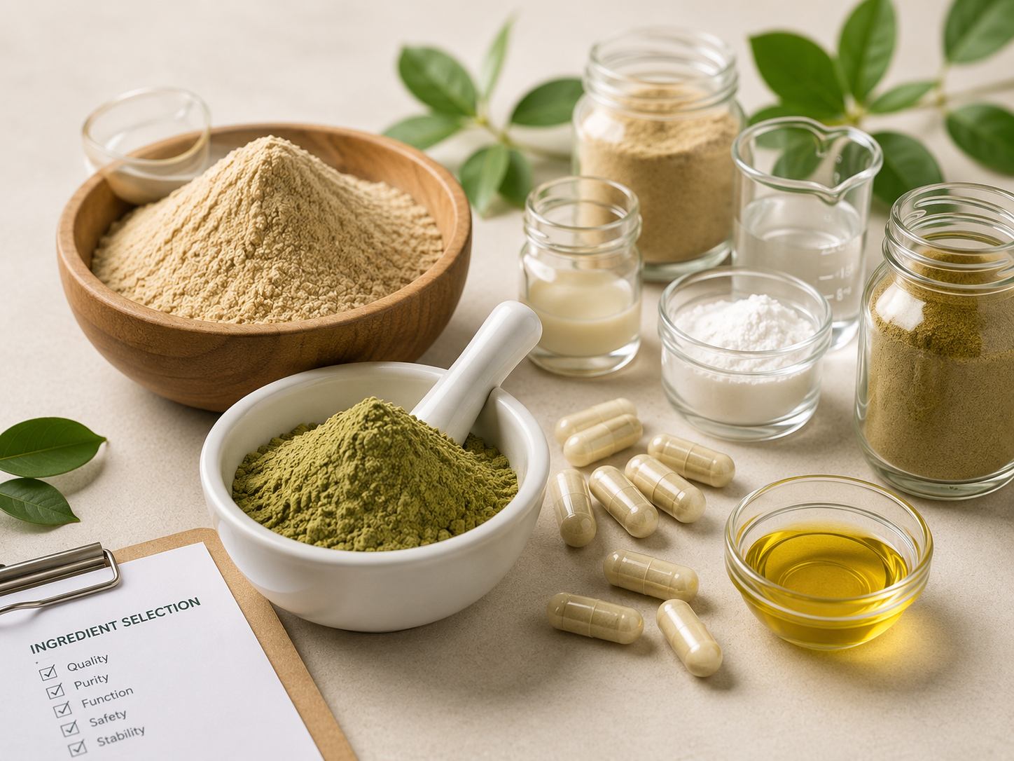 Ingredient selection