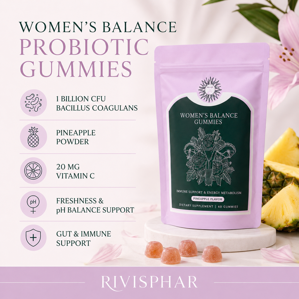 Women's Balance Gummies 60ct | Hormonal Harmony & Mood Support | Private Label OEM