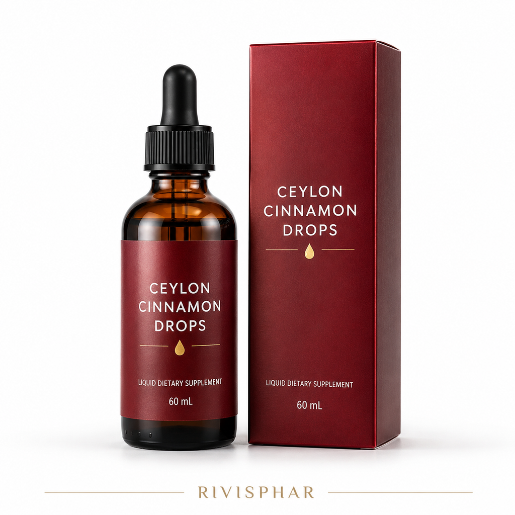 Ceylon Cinnamon Liquid Drops 60ml | Blood Sugar Balance & Metabolic Support | Private Label OEM
