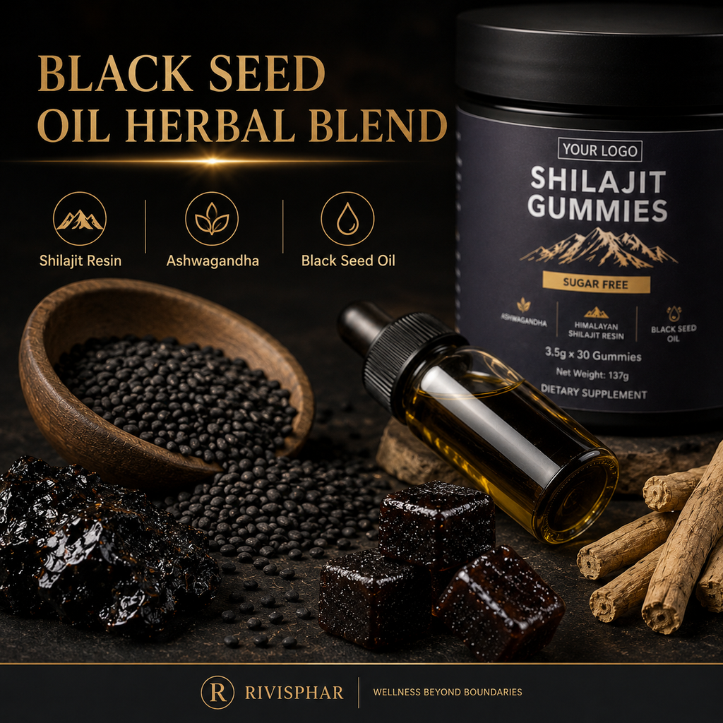 Shilajit Gummies 60 Count | Private Label OEM Supplement