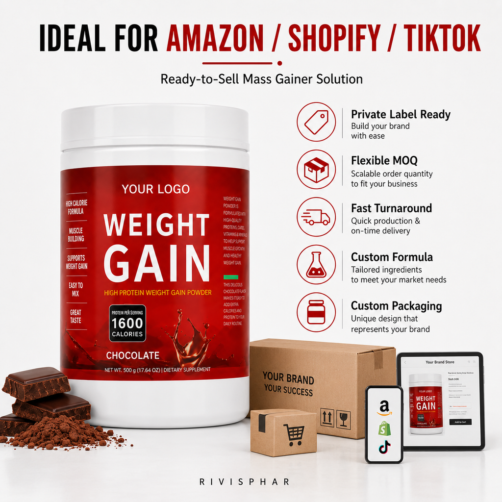 Chocolate Nutrition Powder 500g | Meal Replacement & Daily Energy Support | Private Label OEM
